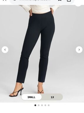 NWT HONEYLOVE Perfectionist Pant Black Size L Shaping Slimming Stretch Pull On